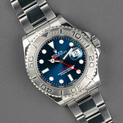 Rolex Yacht-Master 116622 Rolesium Blue Dial 40mm