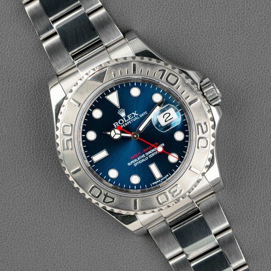 Rolex Yacht-Master 116622 Rolesium Blue Dial 40mm