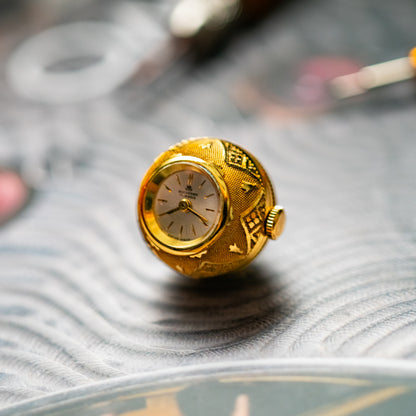 Bucherer Reloj Colgante de Bola Dorada