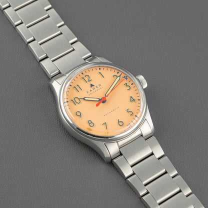 Farer Resolute Sorbet Automatic Peach Dial 36mm