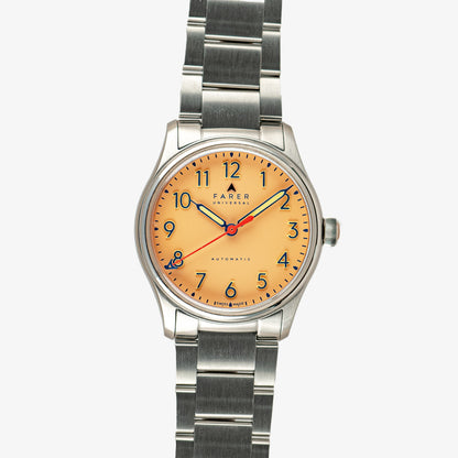 Farer Resolute Sorbet Automatic Peach Dial 36mm