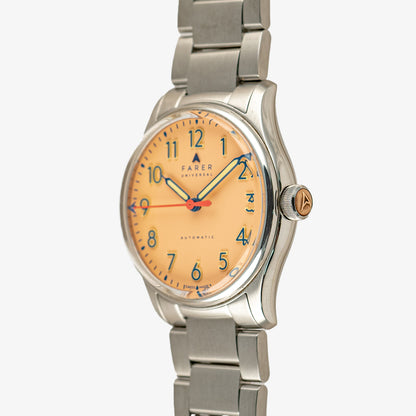 Farer Resolute Sorbet Automatic Peach Dial 36mm