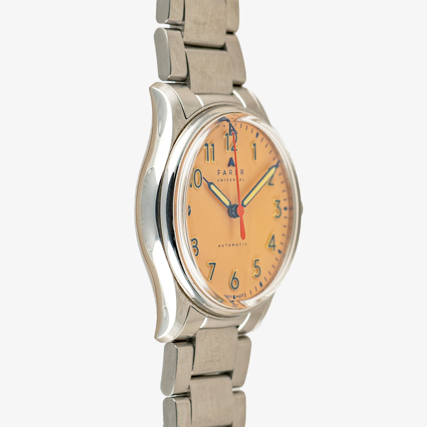 Farer Resolute Sorbet Automatic Peach Dial 36mm