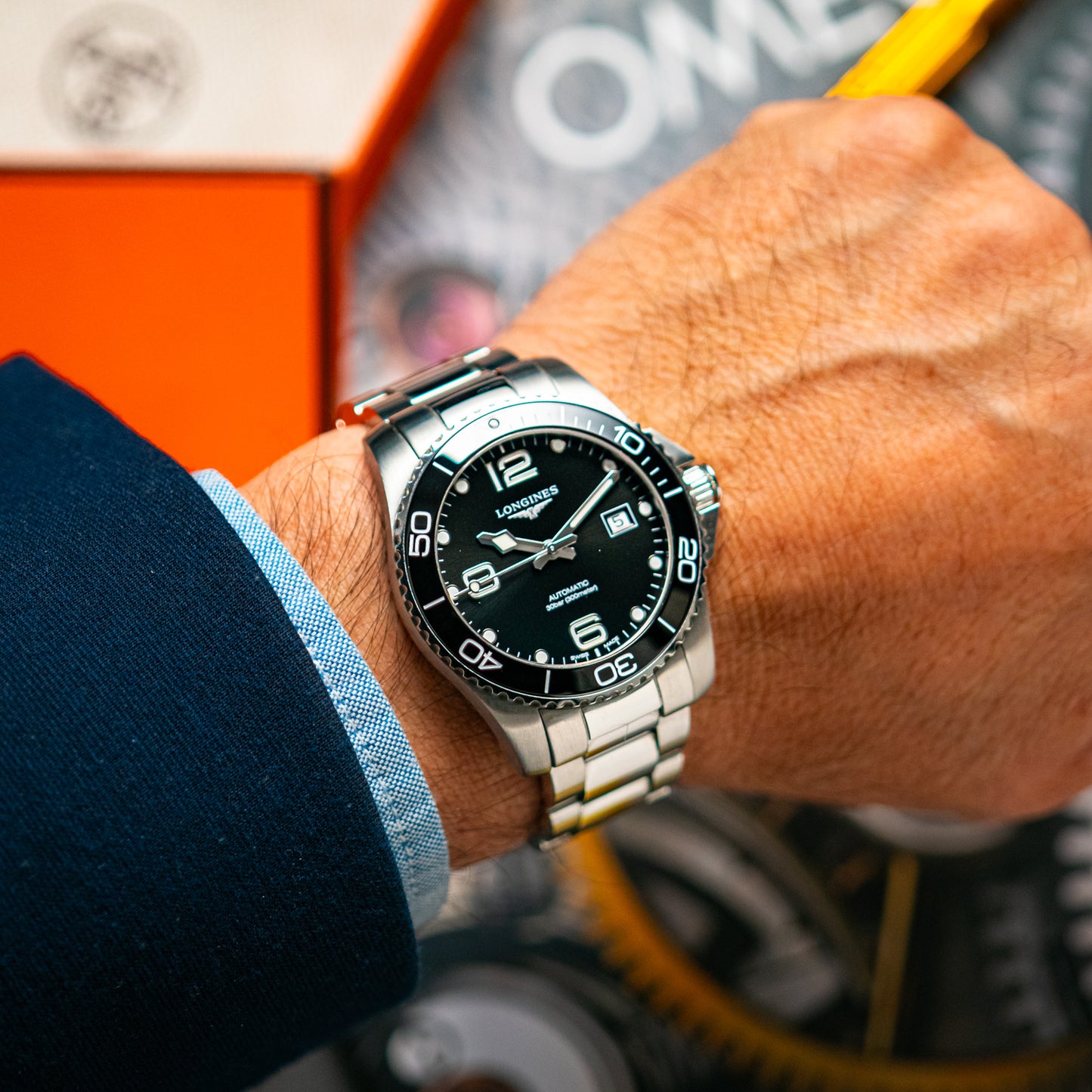 Longines HydroConquest Automatic Black 41mm
