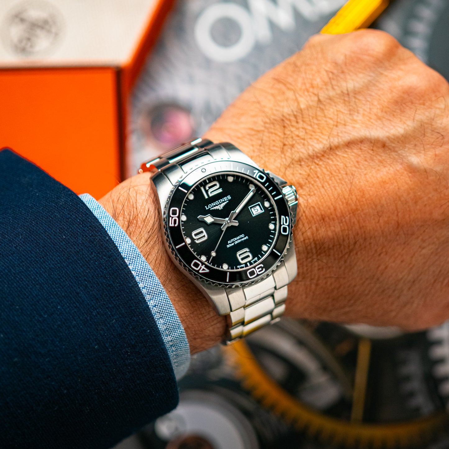 Longines HydroConquest Automatic Black 41mm