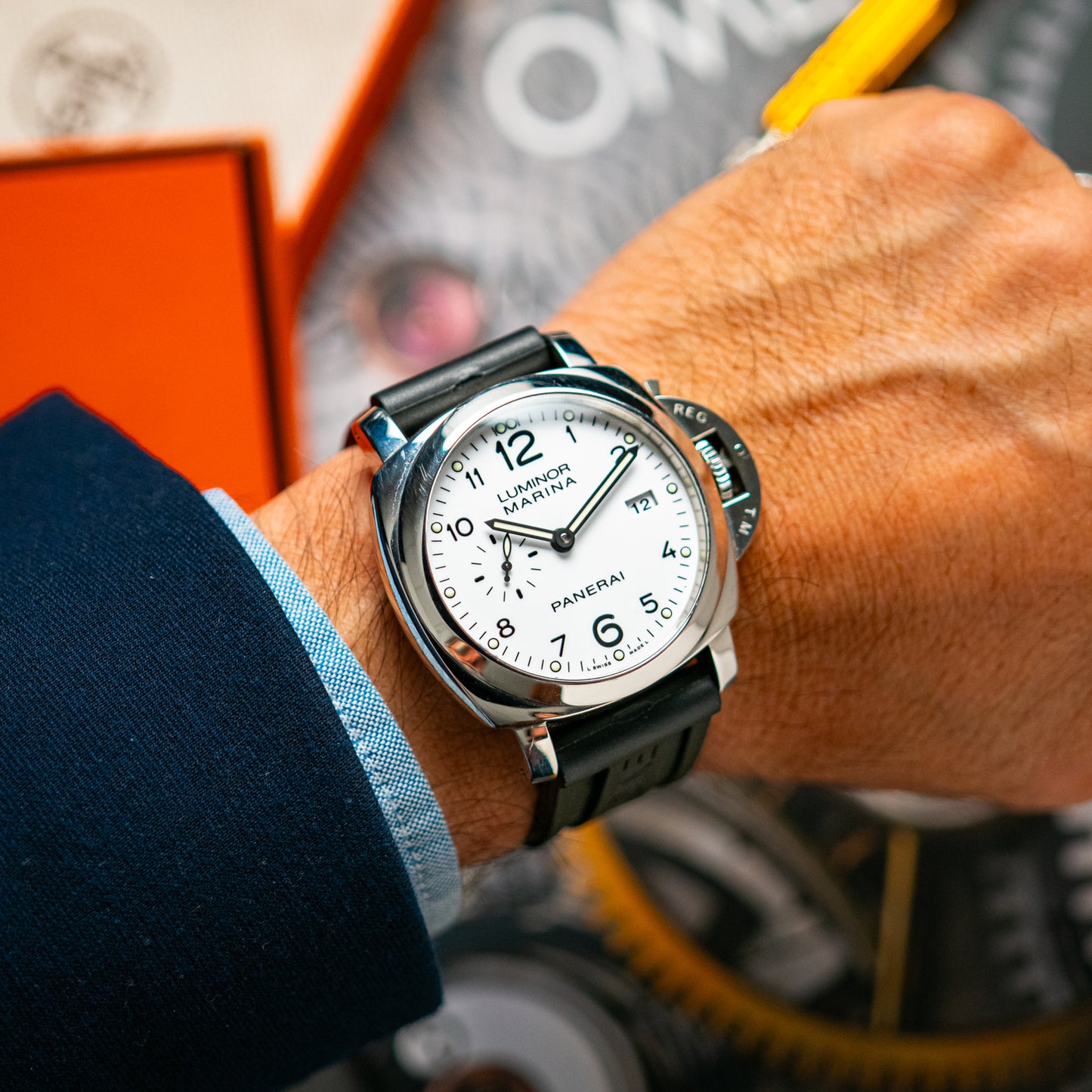 Panerai Luminor Marina 1950 White Dial 44 mm