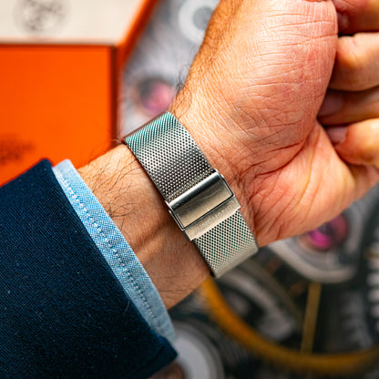 Junghans Max Bill Quartz Date Silver Dial 38mm