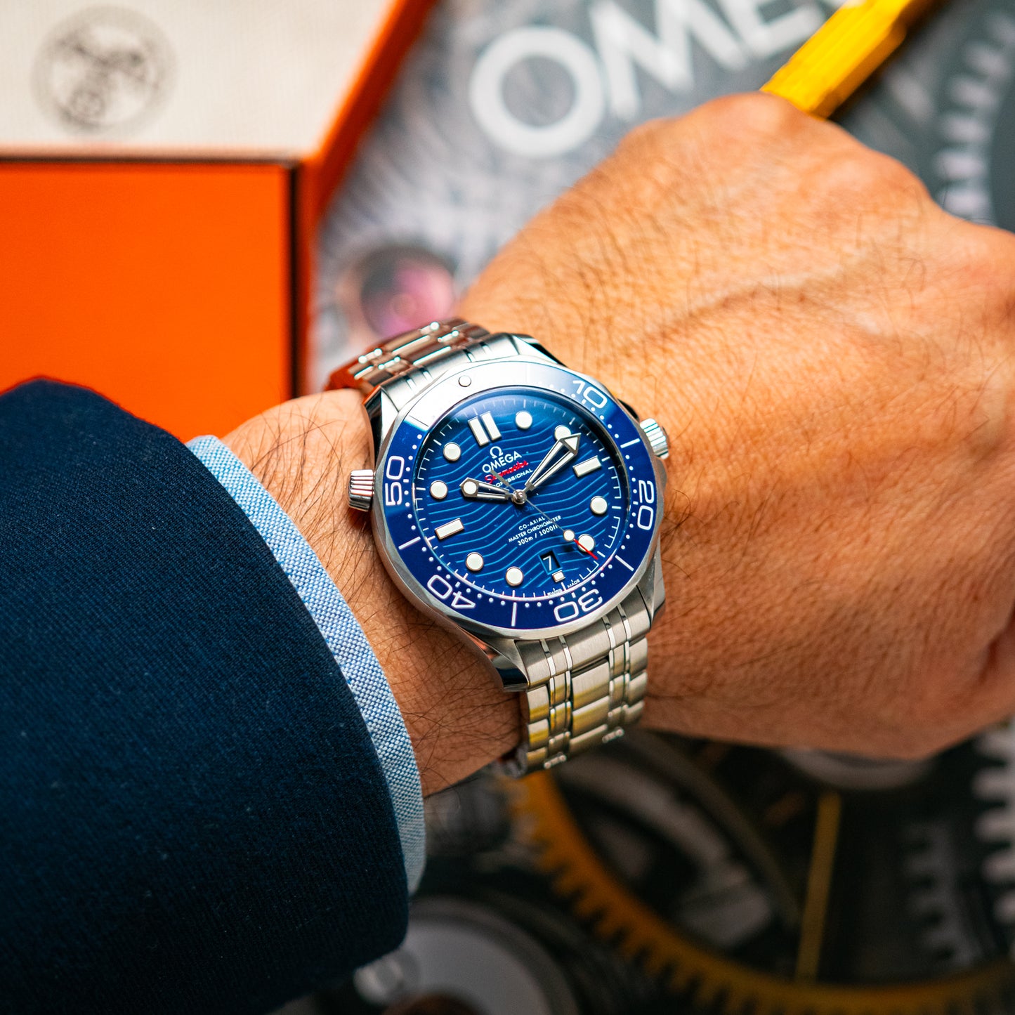 Omega Seamaster Diver 300M Automatic Blue 42mm