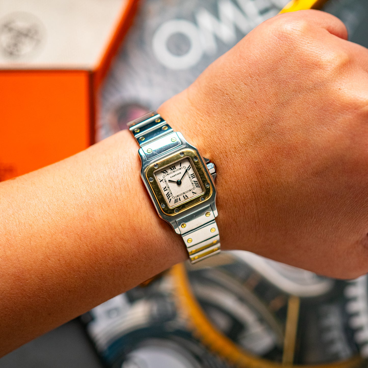 Cartier Santos Galbée Small Quartz Two-Tone 24mm