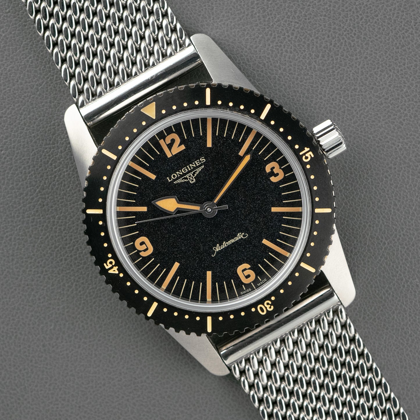 Longines Skin Diver Automatic Black Dial 42mm