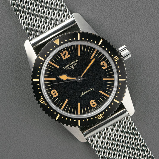 Longines Skin Diver Automatic Black Dial 42mm