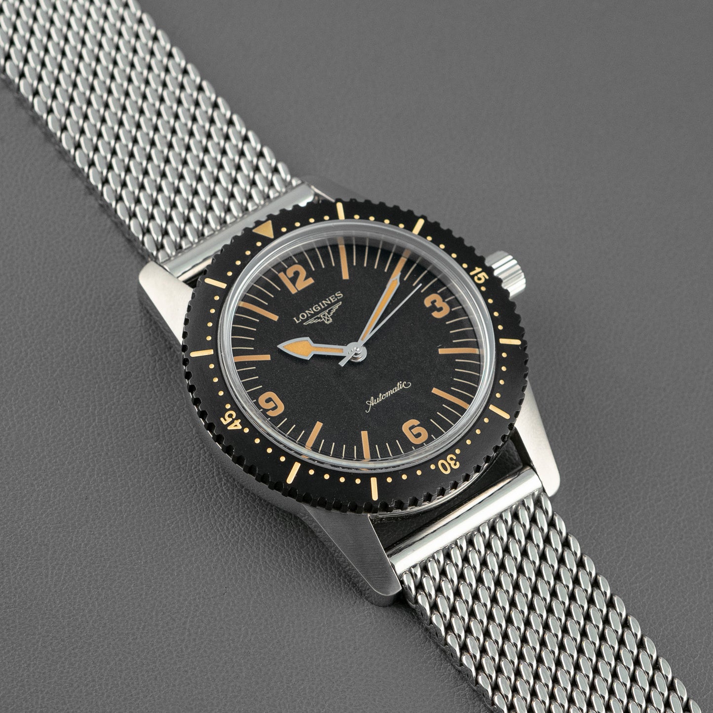 Longines Skin Diver Automatic Black Dial 42mm