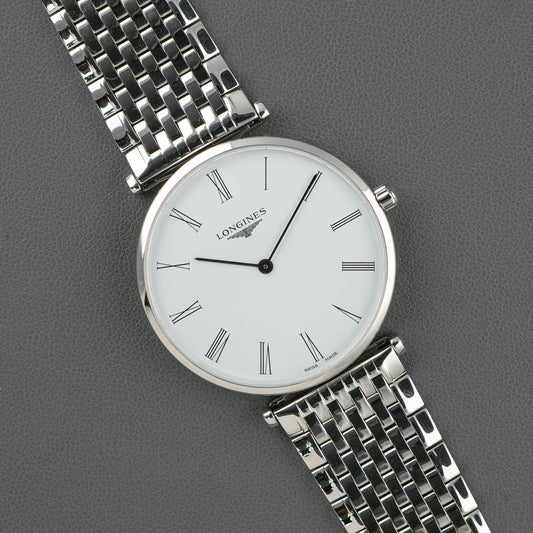 Longines La Grande Classique Quartz White 36mm