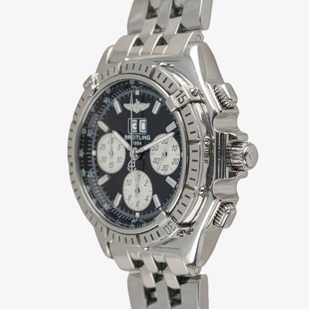 Crosswind Automatic Breitling Crosswind Special Automatic Black Dial 43mm – LOFT
