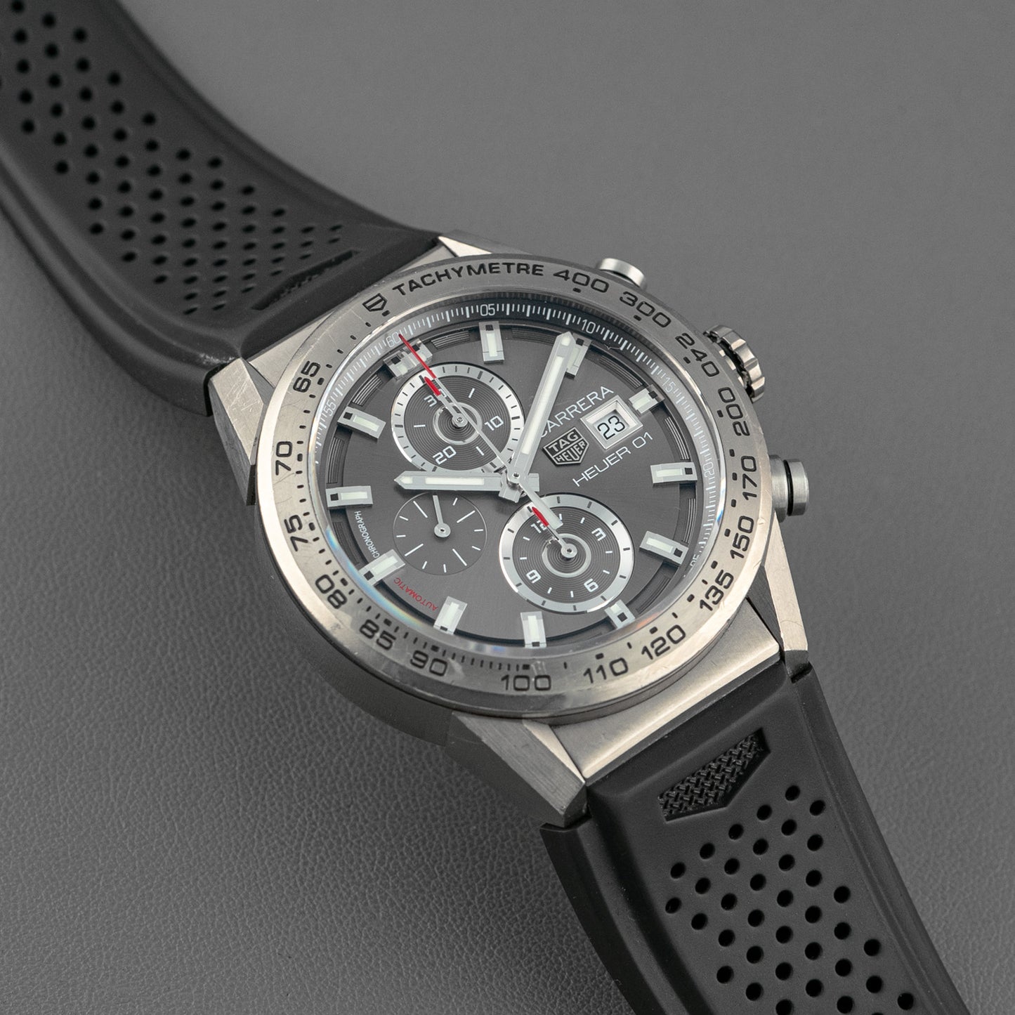 TAG Heuer Carrera Heuer 01 Chronograph Black 43mm