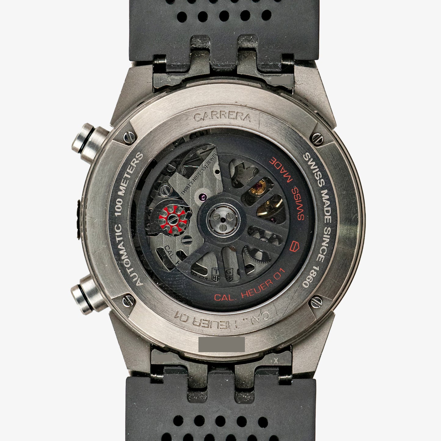 TAG Heuer Carrera Heuer 01 Chronograph Black 43mm