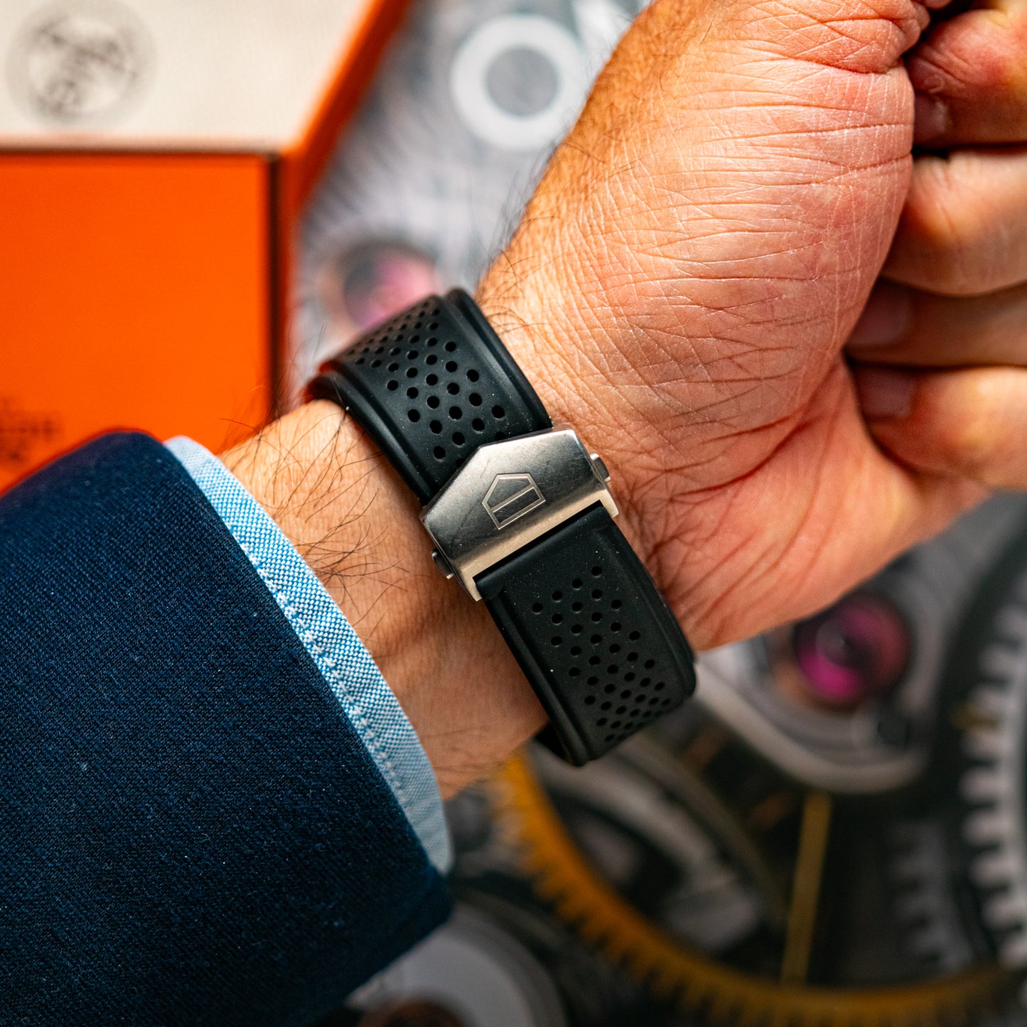 TAG Heuer Carrera Heuer 01 Chronograph Black 43mm