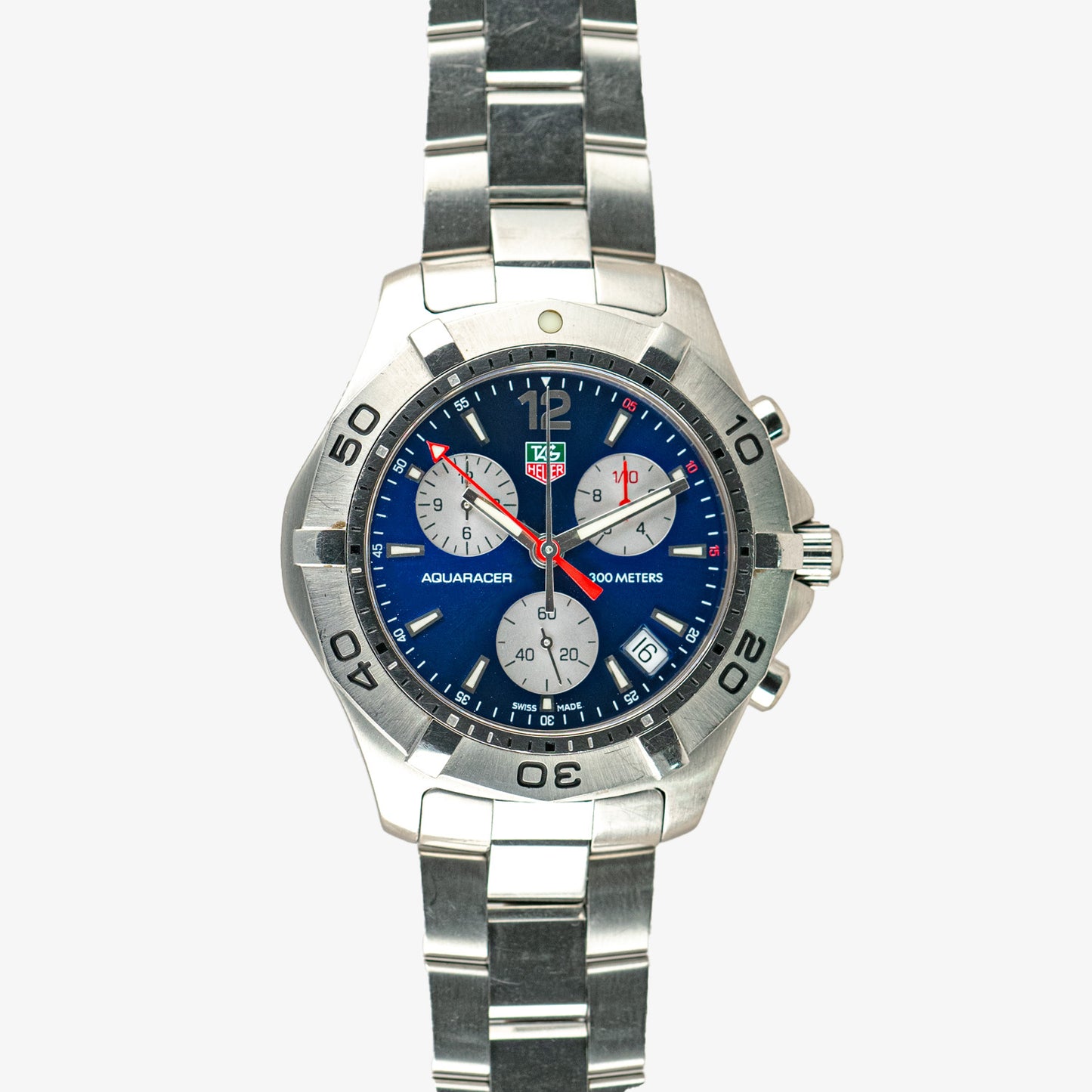 TAG Heuer Aquaracer Quartz Chronograph Blue 41mm