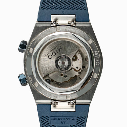 Mido Multifort 8 Two Crowns Automatic Blue 42mm