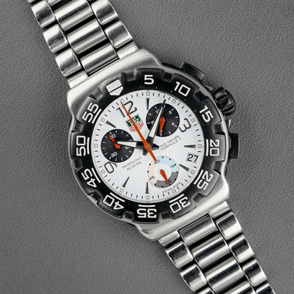 TAG Heuer Formula 1 Chronograph White Dial 41mm