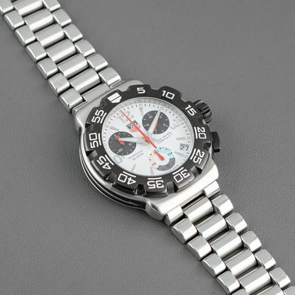 TAG Heuer Formula 1 Chronograph White Dial 41mm