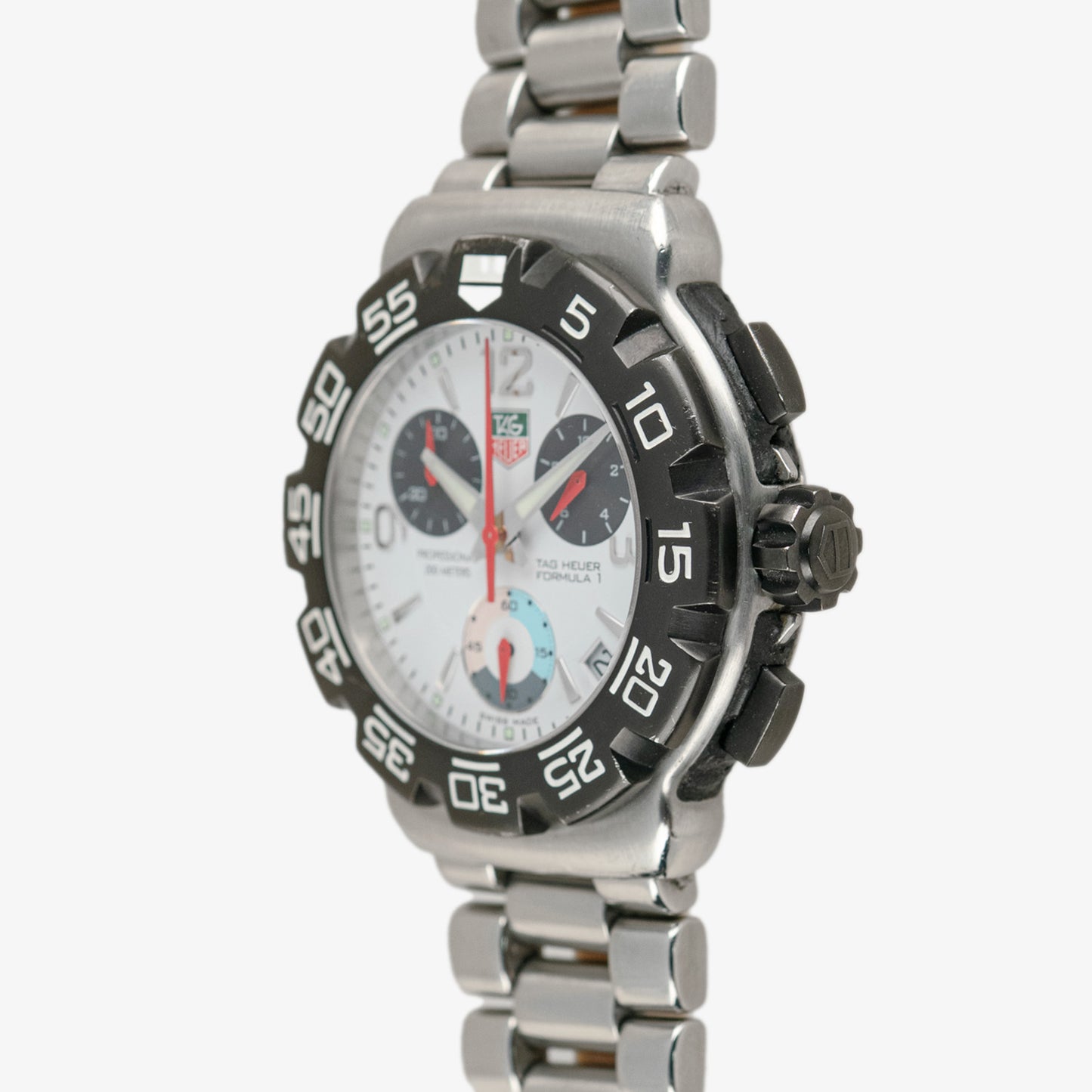 TAG Heuer Formula 1 Chronograph White Dial 41mm