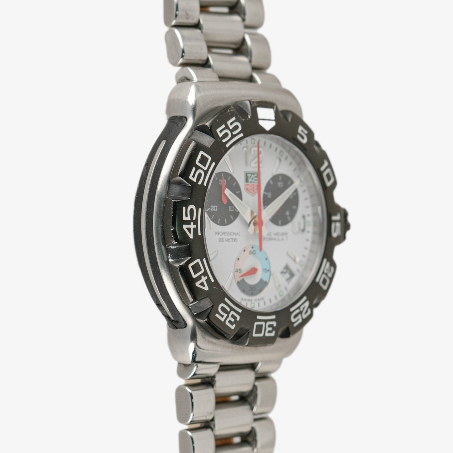 TAG Heuer Formula 1 Chronograph White Dial 41mm