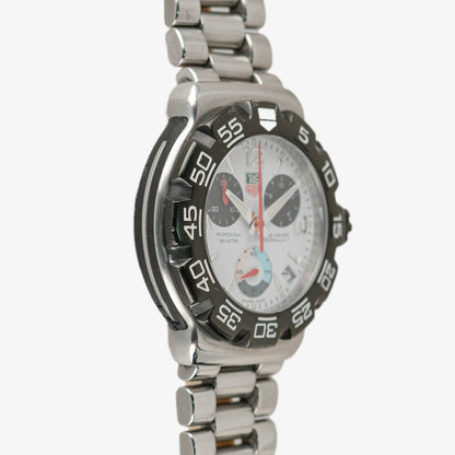 TAG Heuer Formula 1 Chronograph White Dial 41mm