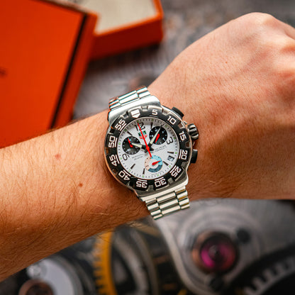 TAG Heuer Formula 1 Chronograph White Dial 41mm