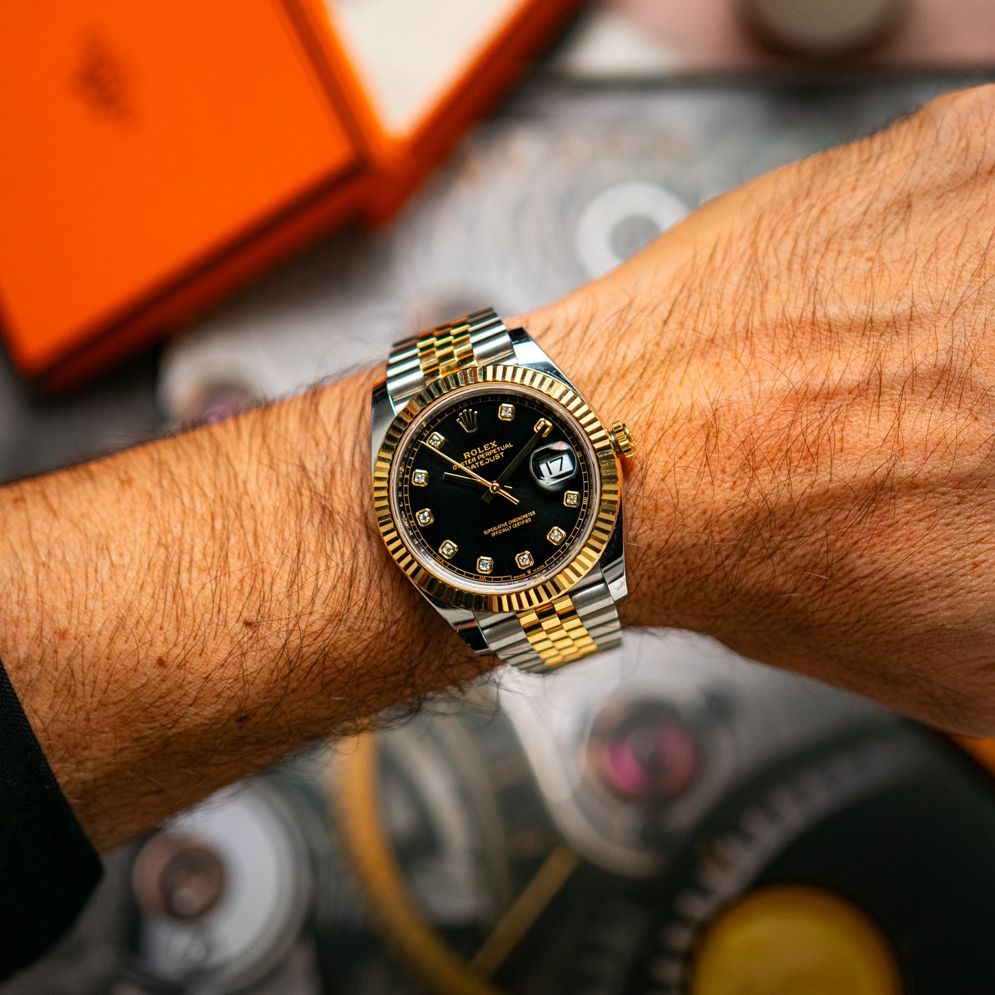 Rolex Oyster Perpetual Datejust Steel & Yellow Gold 41mm