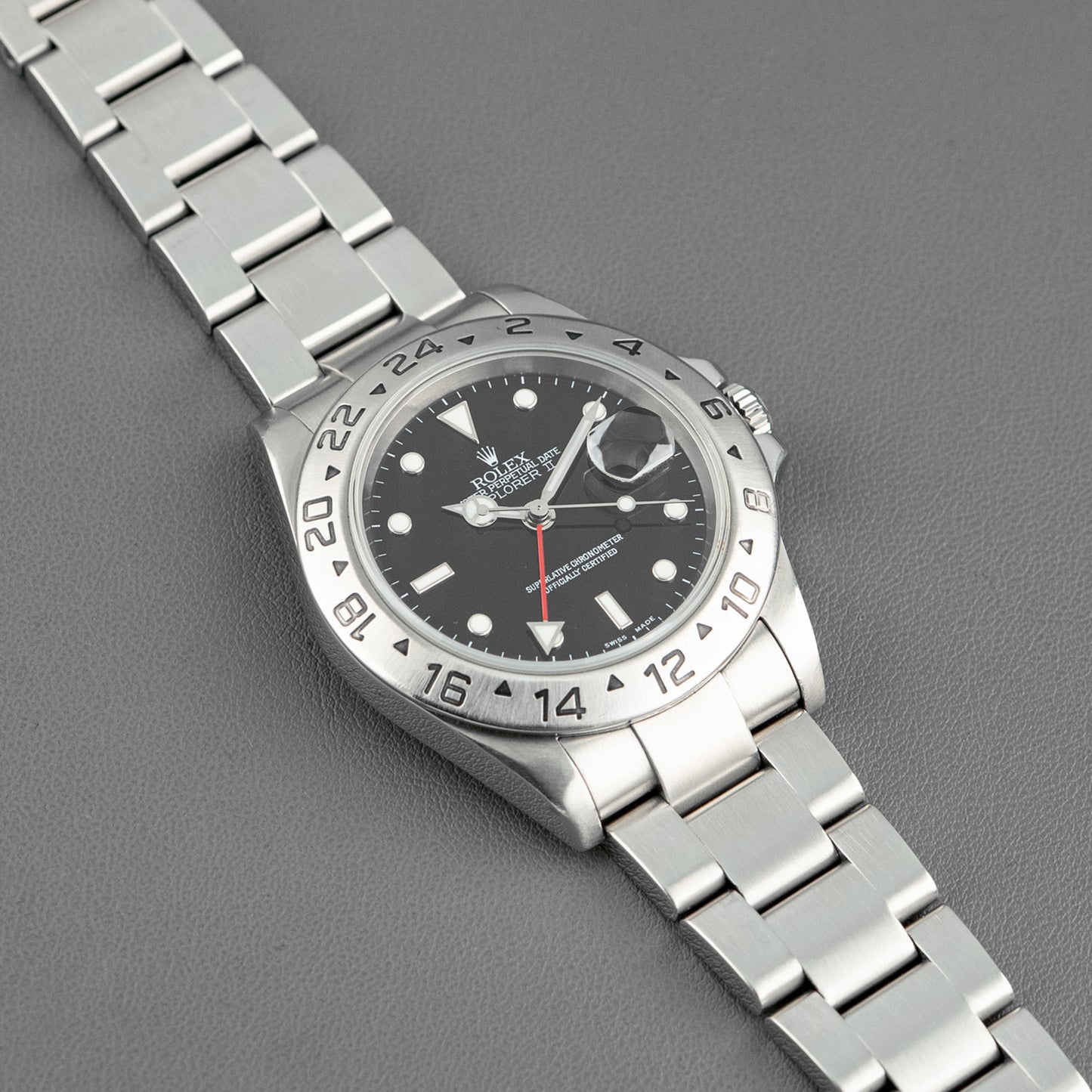 Rolex Explorer II 16970 Automatic GMT Black 40mm