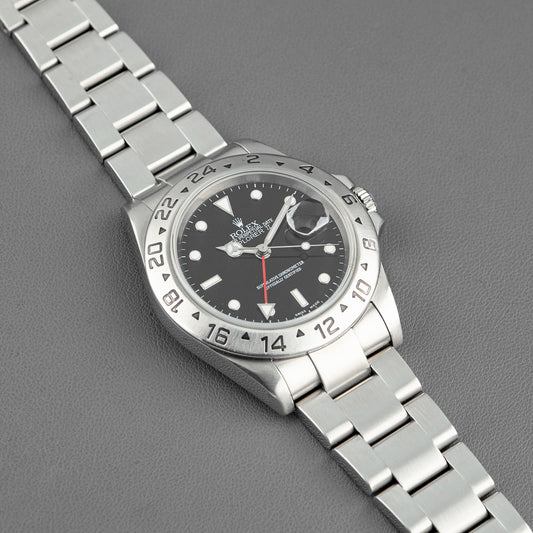 Rolex Explorer II 16970 Automatic GMT Black 40mm