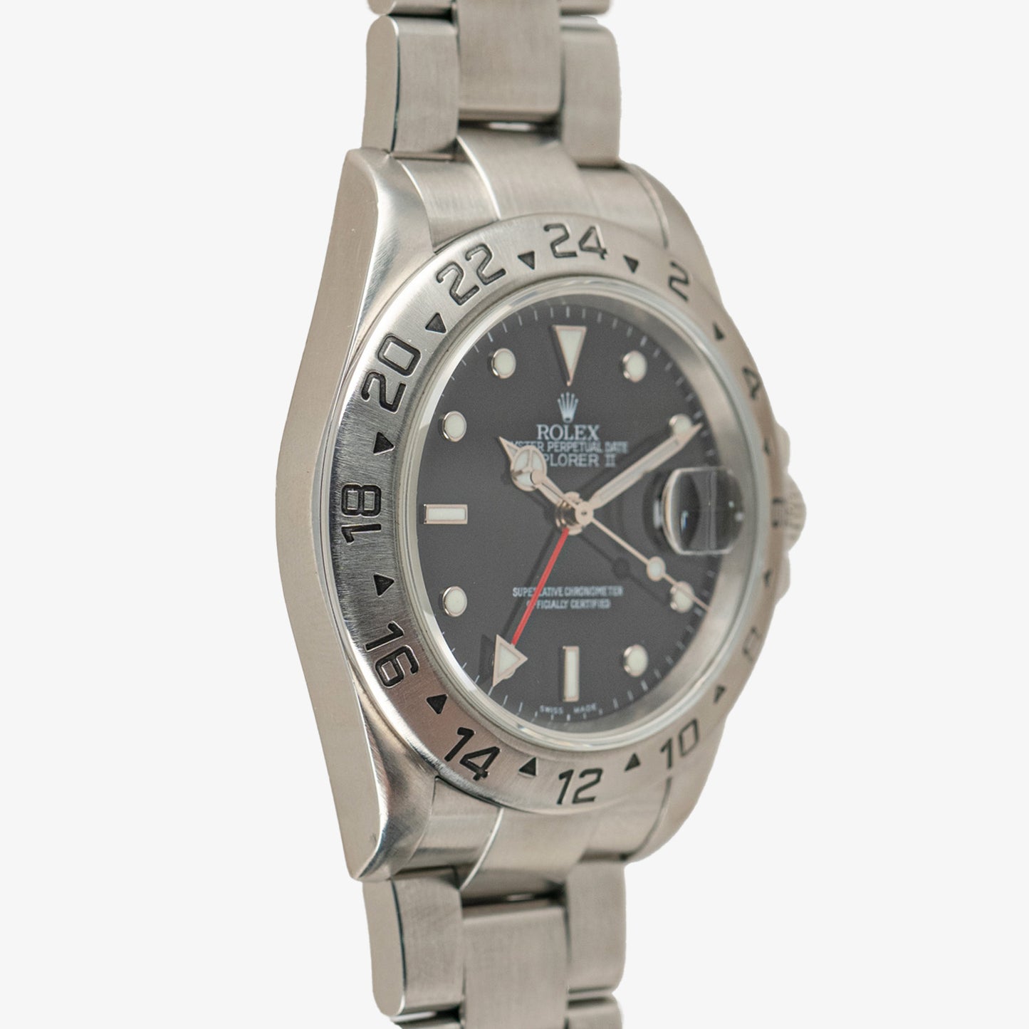 Rolex Explorer II 16970 Automatic GMT Black 40mm