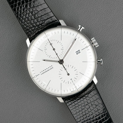 Junghans Max Bill Chronoscope Automatic White 40mm
