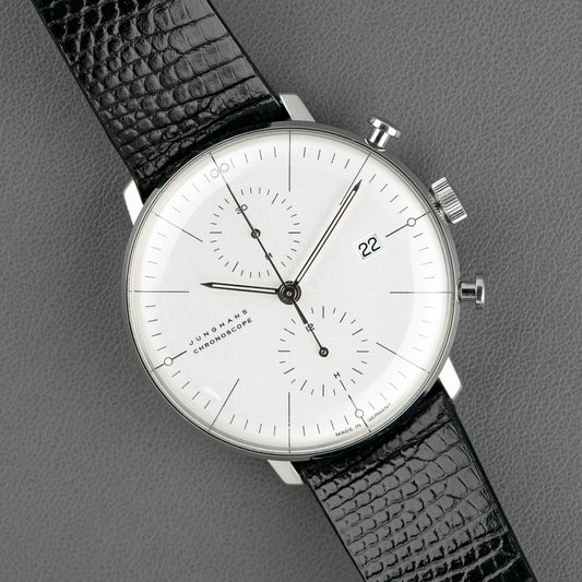 Junghans Max Bill Chronoscope Automatic White 40mm