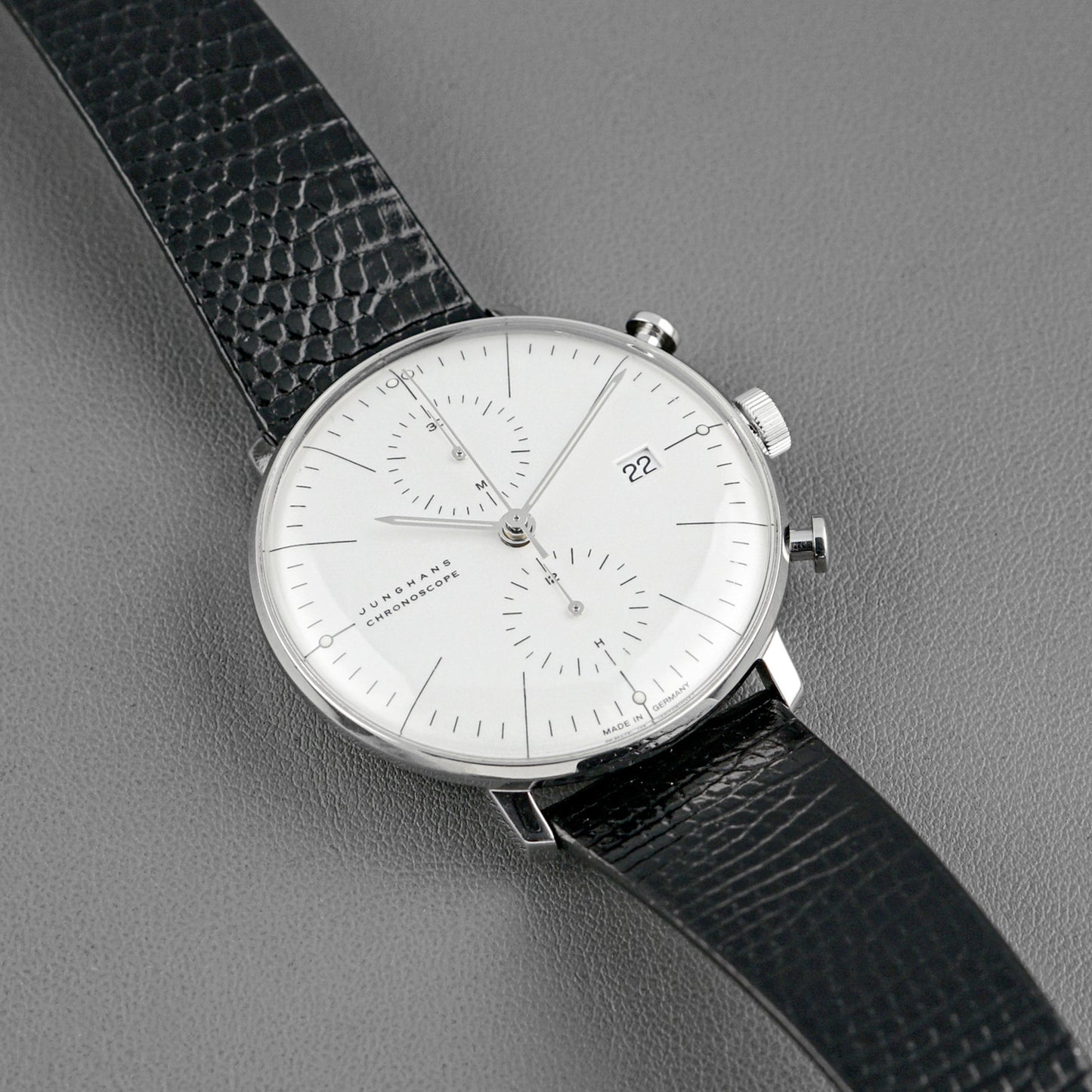 Junghans Max Bill Chronoscope Automatic White 40mm