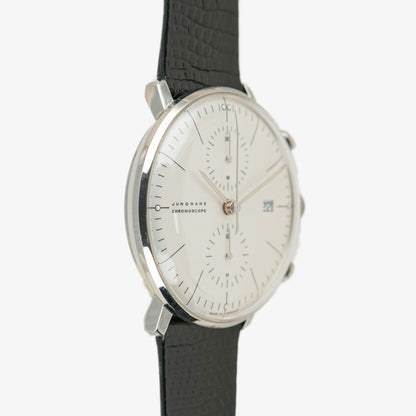 Junghans Max Bill Chronoscope Automatic White 40mm