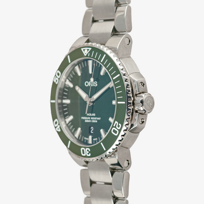 Oris Aquis Date Automatic Green Dial 43.5mm