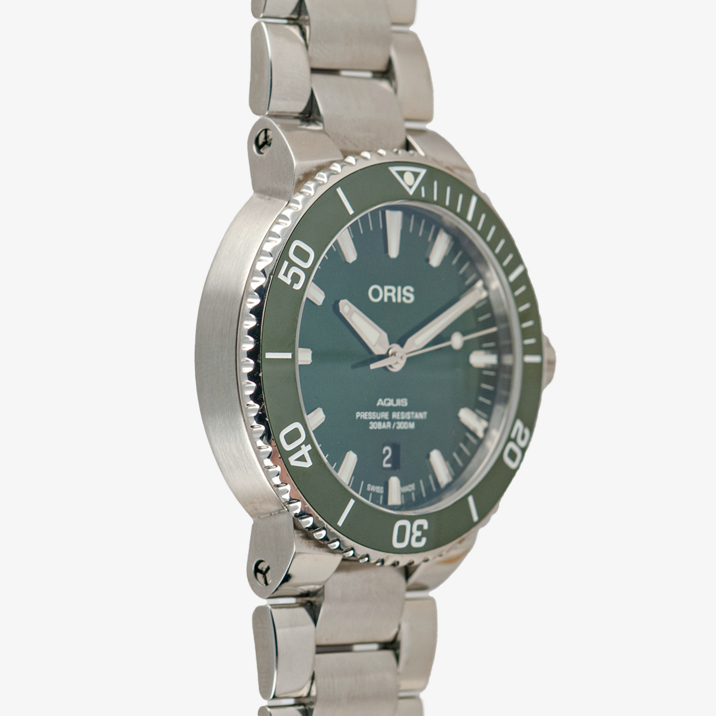 Oris Aquis Date Automatic Green Dial 43.5mm