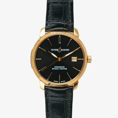 Ulysse Nardin Classico Chronometer Black 40mm
