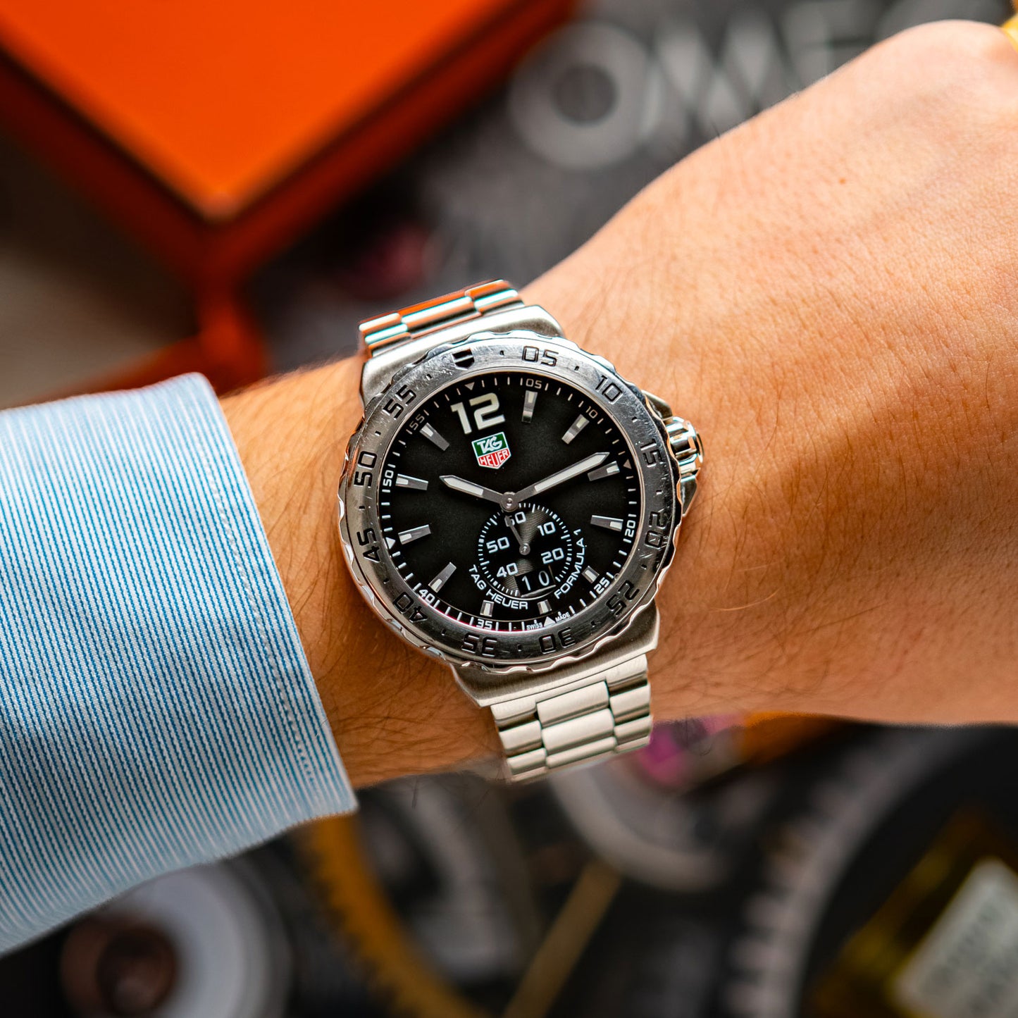 TAG Heuer Formula 1 Big Date Quartz Steel 42mm