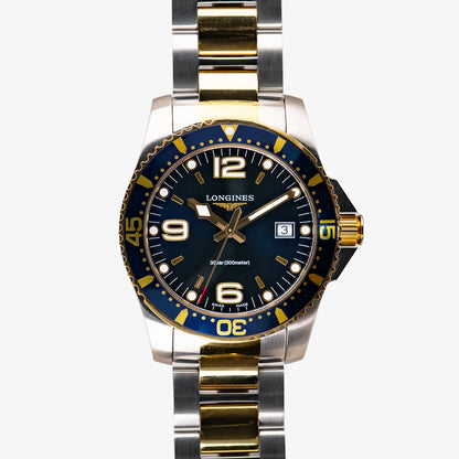 Longines HydroConquest Quartz Blue Dial Two-Tone 41mm