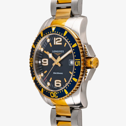 Longines HydroConquest Quartz Blue Dial Two-Tone 41mm