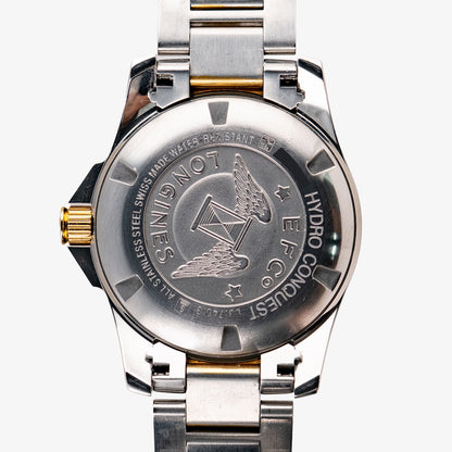 Longines HydroConquest Quartz Blue Dial Two-Tone 41mm