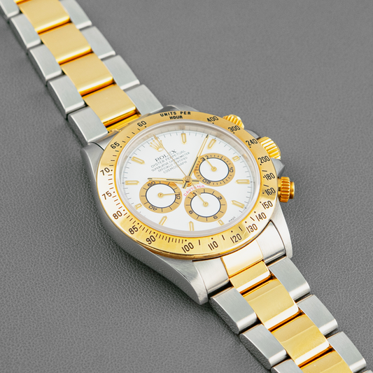 Rolex Daytona Two-Tone White Dial Automatic 40mm