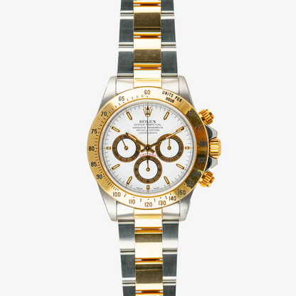 Rolex Daytona Two-Tone White Dial Automatic 40mm