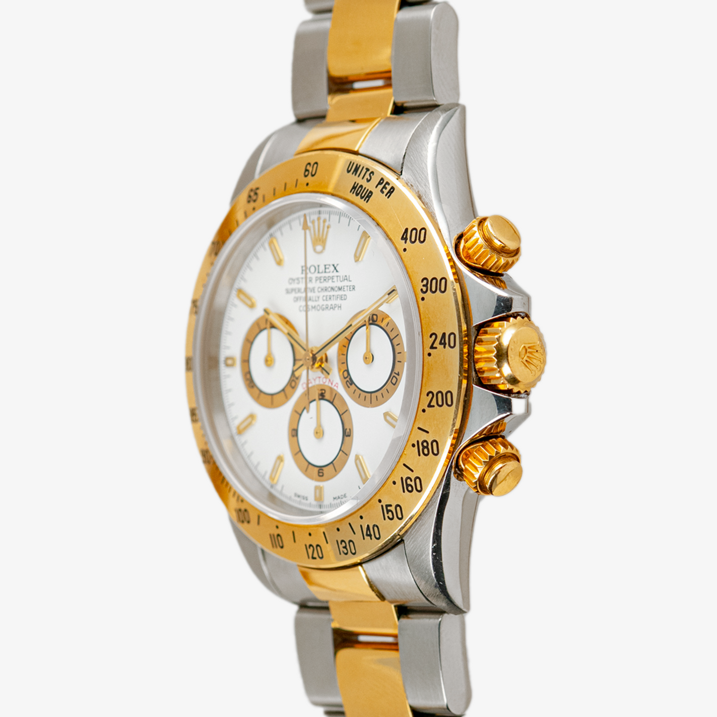 Rolex Daytona Two-Tone White Dial Automatic 40mm