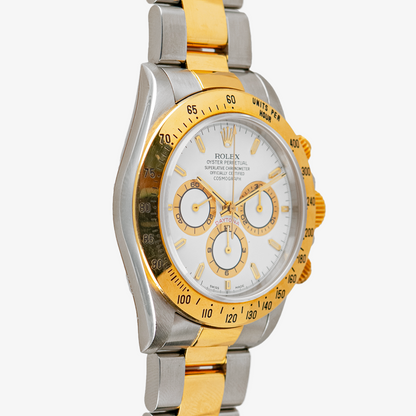 Rolex Daytona Two-Tone White Dial Automatic 40mm