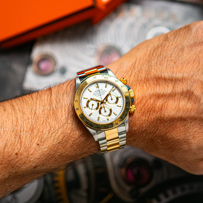 Rolex Daytona Two-Tone White Dial Automatic 40mm