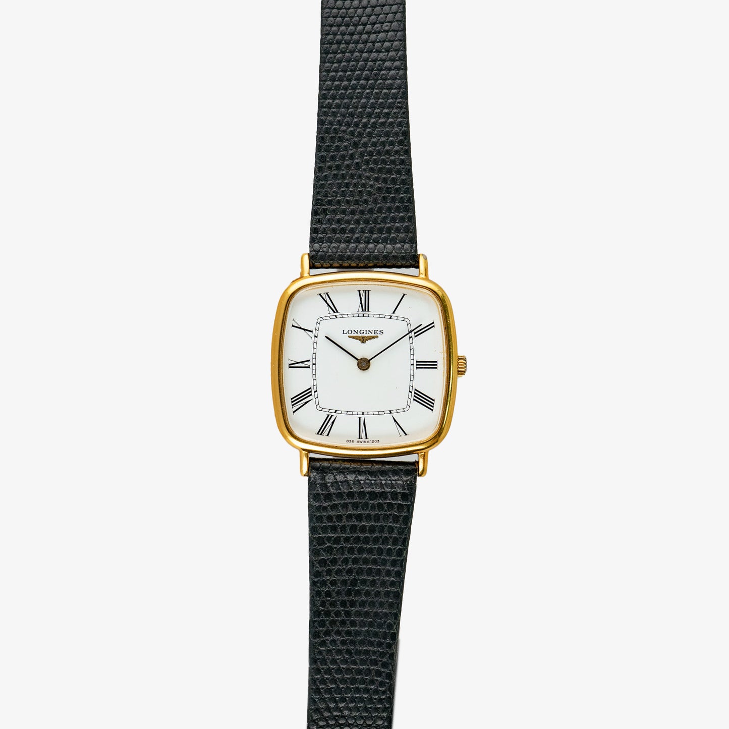 Longines Square Manual Wind Yellow Plated 32mm